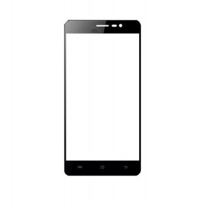 Replacement Front Glass For Ismart Is 50i Mercury V3 Black By - Maxbhi.com