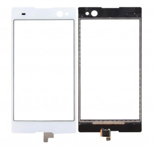 Touch Screen Digitizer For Sony Xperia C3 White By - Maxbhi Com