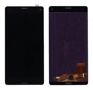 Lcd With Touch Screen For Sony Xperia Z3 Compact D5803 Black By - Maxbhi Com