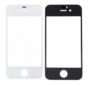 Replacement Front Glass For Apple Iphone 4s 32gb White By - Maxbhi Com