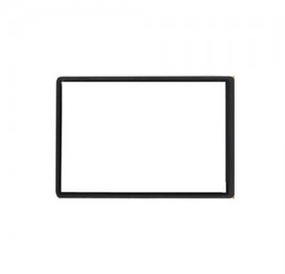 Replacement Front Glass For Htc Magic Sapphire Pioneer A6161 Black By - Maxbhi.com