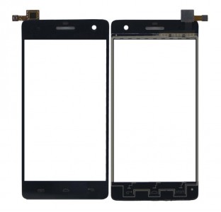 Touch Screen Digitizer For Micromax A350 Canvas Knight Black By - Maxbhi Com