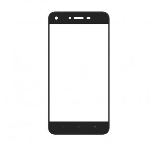Replacement Front Glass For Tecno Mobile Spark Black By - Maxbhi Com