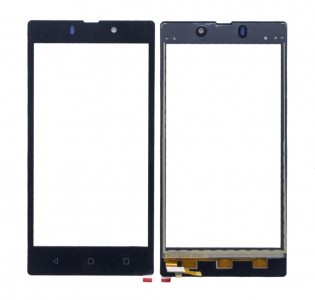 Touch Screen Digitizer For Lyf Wind 7 Black By - Maxbhi Com