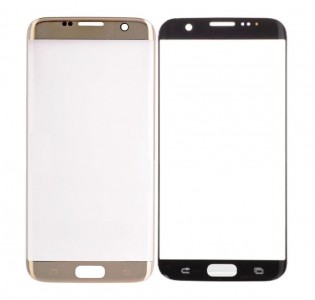 Replacement Front Glass For Samsung Galaxy S7 Edge 128gb Gold By - Maxbhi Com