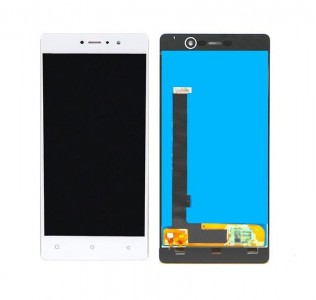Lcd With Touch Screen For Gionee S6s White By - Maxbhi Com