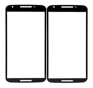 Replacement Front Glass For Motorola Nexus X Black By - Maxbhi Com