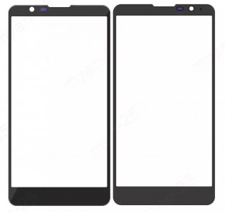 Replacement Front Glass For Lg Stylo 2 Black By - Maxbhi Com