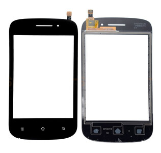 Touch Screen Digitizer For Intex Cloud X4 Black By - Maxbhi Com