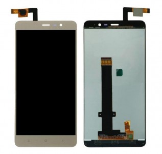 Lcd With Touch Screen For Xiaomi Redmi Note 3 Gold By - Maxbhi Com
