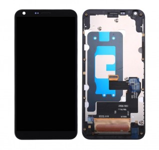 Lcd With Touch Screen For Lg Q6 Black By - Maxbhi Com