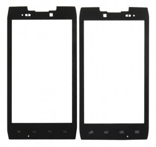 Replacement Front Glass For Motorola Droid Razr Xt912 Black By - Maxbhi Com
