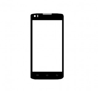 Replacement Front Glass For Rage Grace White By - Maxbhi.com