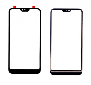 Replacement Front Glass For Nokia 7 1 Blue By - Maxbhi Com