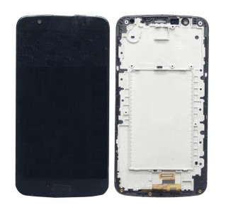 Lcd With Touch Screen For Lg K10 16gb Black By - Maxbhi Com
