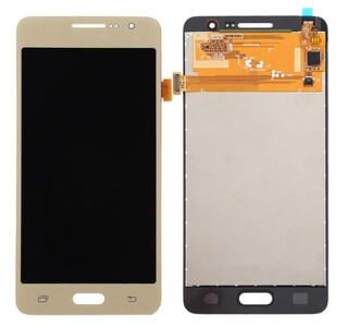 Display for Samsung Galaxy Grand Prime 4g Smg531f Gold (Combo Folder) by Maxbhi.com