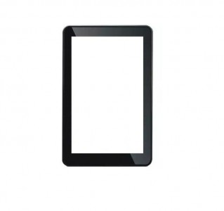 Replacement Front Glass For Rage Optima Vtab Voice Tablet Black By - Maxbhi.com