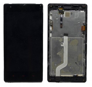 Lcd With Touch Screen For Xiaomi Red Rice Black By - Maxbhi Com