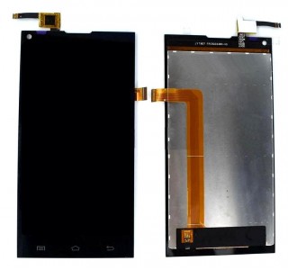 Lcd With Touch Screen For Blackview Crown White By - Maxbhi Com