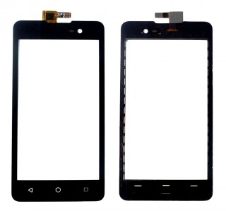 Touch Screen Digitizer For Micromax Canvas Spark 2 Black By - Maxbhi Com