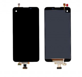 Lcd With Touch Screen For Lg X Screen Black By - Maxbhi Com