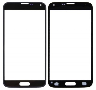 Replacement Front Glass For Samsung Galaxy S5 Duos Black By - Maxbhi Com