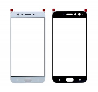 Replacement Front Glass For Oppo F3 Rose Gold By - Maxbhi Com
