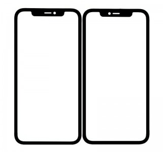 Replacement Front Glass For Apple Iphone 11 Black By - Maxbhi Com