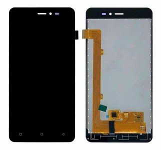 Display for Gionee P5w Black (Combo Folder) by Maxbhi.com
