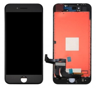 Lcd With Touch Screen For Apple Iphone 8 Plus Black By - Maxbhi Com