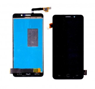 Lcd With Touch Screen For Panasonic Eluga L 4g Black By - Maxbhi Com