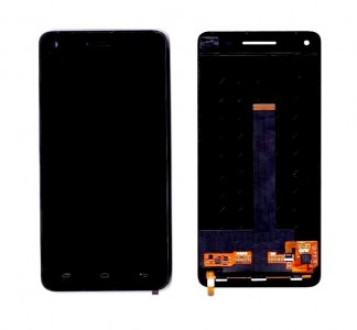Lcd With Touch Screen For Micromax Canvas Hue 2 A316 Black By - Maxbhi Com