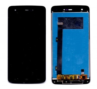 Lcd With Touch Screen For Gionee Ctrl V6l Black By - Maxbhi Com