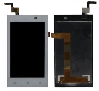 Display for Micromax A093 Canvas Fire White (Combo Folder) by Maxbhi.com