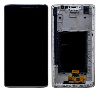 Lcd With Touch Screen For Lg G4 Stylus 4g Black By - Maxbhi Com