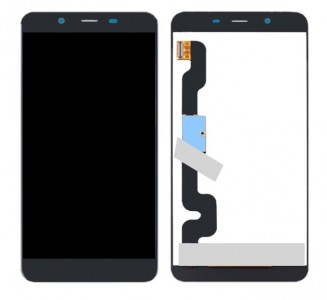 Lcd With Touch Screen For Allview P8 Pro Black By - Maxbhi Com