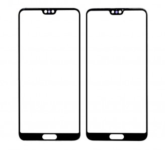 Replacement Front Glass For Huawei P20 Pro Black By - Maxbhi Com