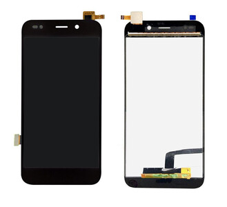 Lcd With Touch Screen For Wiko Wim Lite Black By - Maxbhi Com