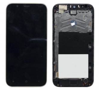 Lcd With Touch Screen For Karbonn Aura 1gb Ram Black By - Maxbhi Com