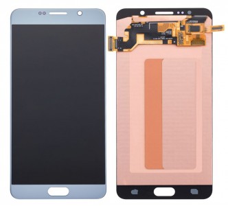 Lcd With Touch Screen For Samsung Galaxy Note5 Duos Silver By - Maxbhi Com