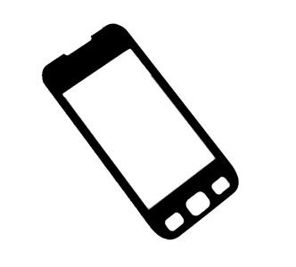 Replacement Front Glass For Samsung S5330 Wave533 Pink By - Maxbhi.com