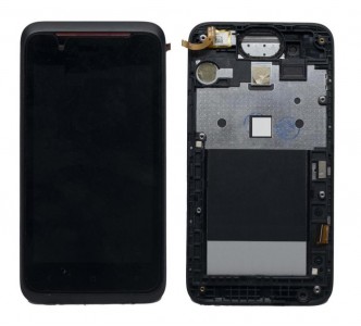 Lcd With Touch Screen For Htc Desire 210 Dual Sim Black By - Maxbhi Com