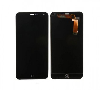 Lcd With Touch Screen For Meizu M1 Black By - Maxbhi Com