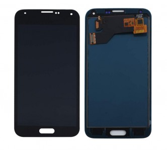 Lcd With Touch Screen For Samsung Galaxy S5 Black By - Maxbhi Com