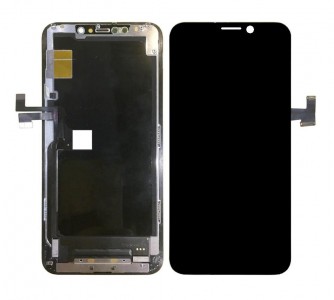 Lcd With Touch Screen For Apple Iphone 11 Pro Max Black By - Maxbhi Com