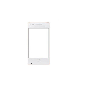 Replacement Front Glass For Alcatel One Touch Fire 4012a White By - Maxbhi.com