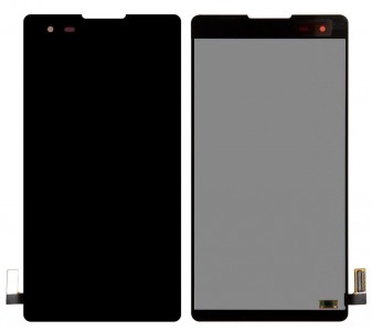 Lcd With Touch Screen For Lg X Style Black By - Maxbhi Com