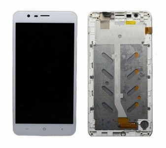 Lcd With Touch Screen For Lephone W9 White By - Maxbhi Com
