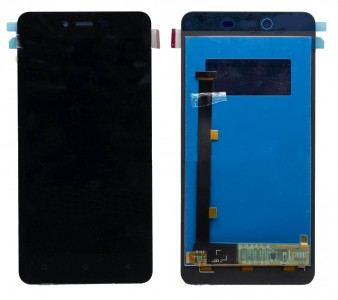 Display for Gionee Pioneer P5l Black (Combo Folder) by Maxbhi.com