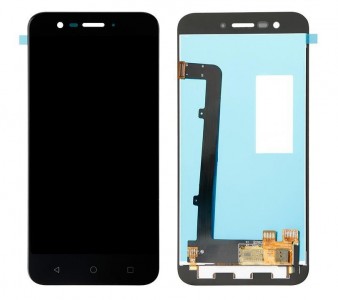 Lcd With Touch Screen For Vodafone Smart Prime 7 Black By - Maxbhi Com